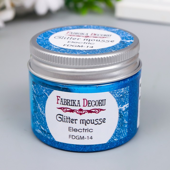 Глиттерный мусс "Fabrika Decoru" 50 мл, электрик
Глиттерный мусс "Fabrika Decoru" 50 мл, электрик