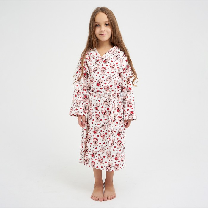 Халат детский НАЧЁС, цвет белый/рис. собачки, рост 110 см
Халат детский НАЧЁС, цвет белый/рис. собачки, рост 110 см
