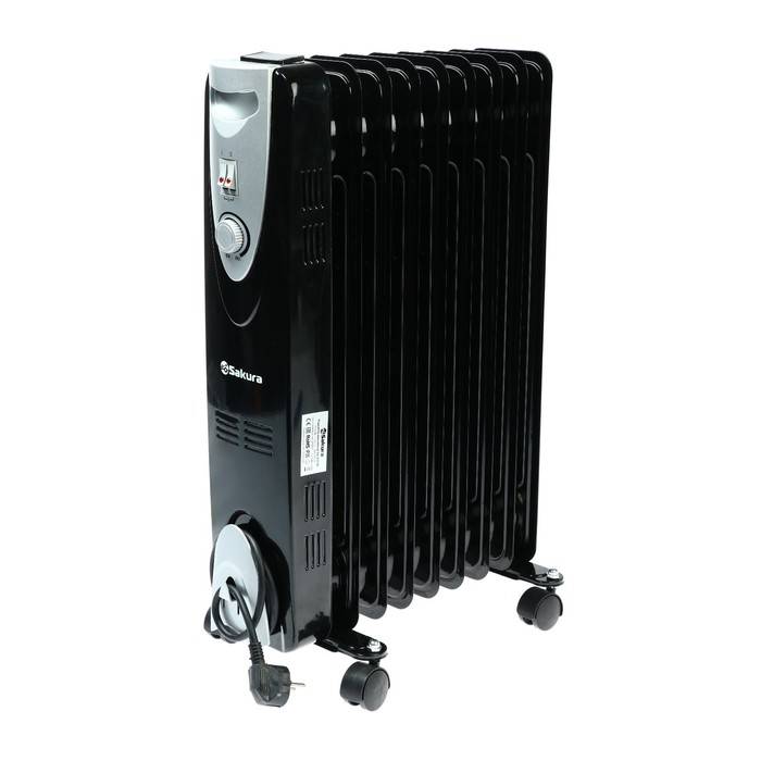 Обогреватель Sakura SA-0379B, масляный, 2000 Вт, 9 секций, черный
Обогреватель Sakura SA-0379B, масляный, 2000 Вт, 9 секций, черный