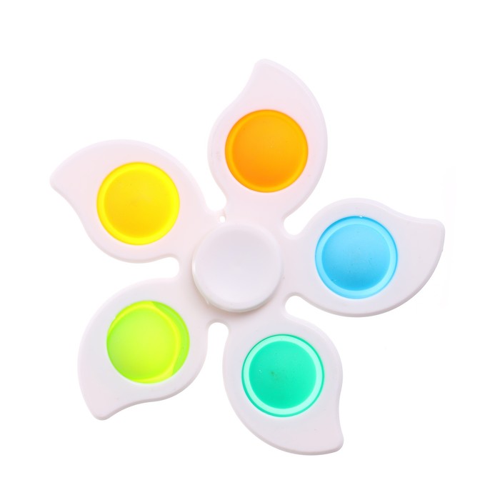 Спиннер «Цветок» Симпл Димпл, цвета МИКС 
Спиннер «Цветок» Симпл Димпл, цвета МИКС