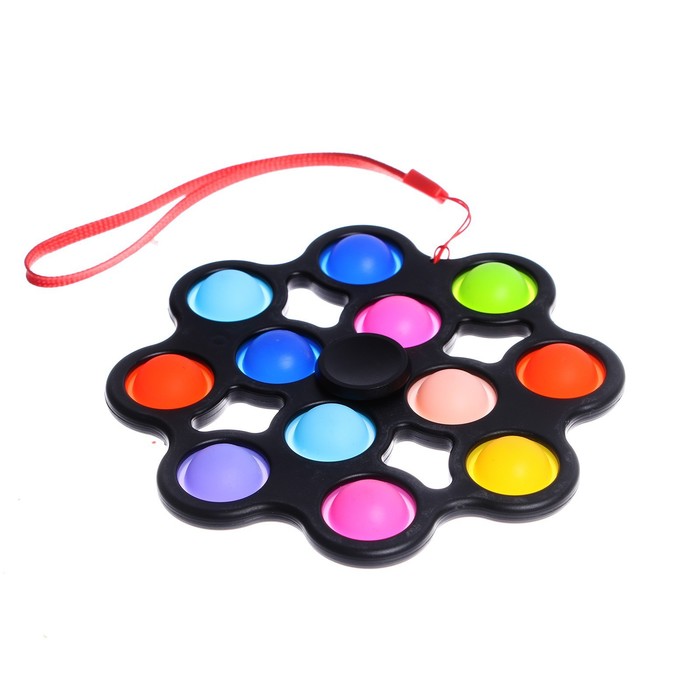 Спиннер «Симпл-димпл», цвета МИКС 
Спиннер «Симпл-димпл», цвета МИКС