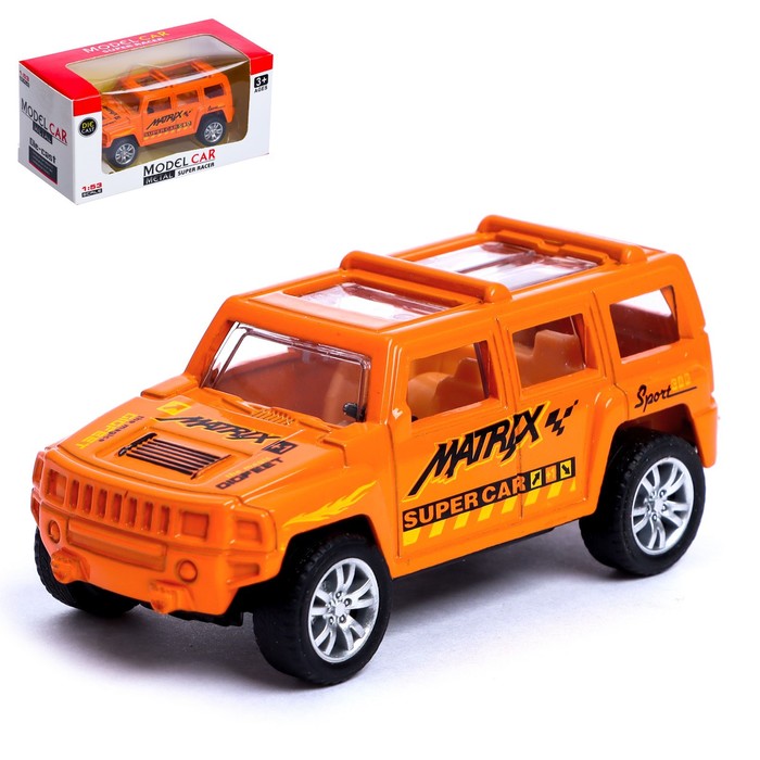 Машина металлическая «Внедорожник», МИКС
Машина металлическая «Внедорожник», МИКС