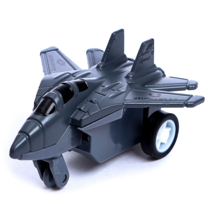 Самолёт металлический «Истребитель», МИКС
Самолёт металлический «Истребитель», МИКС