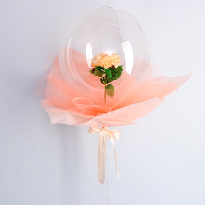 Шар полимерный, цветок внутри, МИКС
Шар полимерный, цветок внутри, МИКС