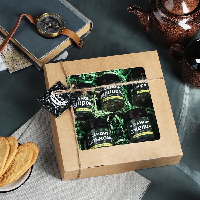 Подарочный набор чая «С Днём Защитника Отечества!», 50 г
Подарочный набор чая «С Днём Защитника Отечества!», 50 г