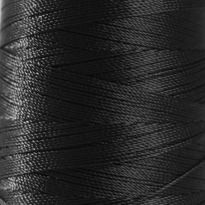 Нитки обувные, 270Л, 1000 м, цвет чёрный
Нитки обувные, 270Л, 1000 м, цвет чёрный