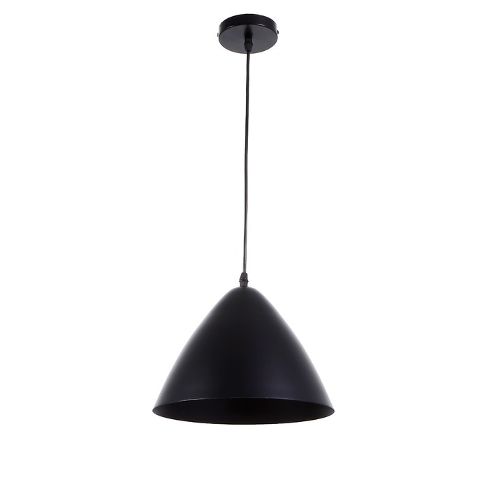 Светильник "Конус" 1х60Вт E27 черный 27х27х26 см
Светильник "Конус" 1х60Вт E27 черный 27х27х26 см