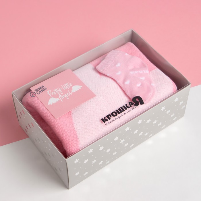 Подарочный набор Крошка Я «Крылья», плед 90х90 см, носки р-р 10-12
Подарочный набор Крошка Я «Крылья», плед 90х90 см, носки р-р 10-12