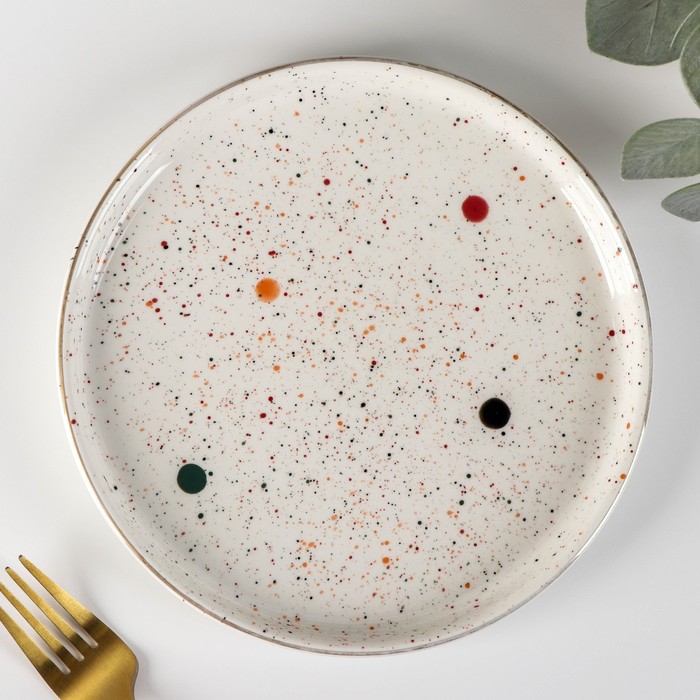 Тарелка десертная «Алиса», d=19,8 см, цвет белый
Тарелка десертная «Алиса», d=19,8 см, цвет белый