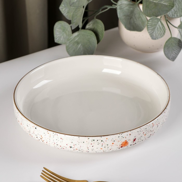 Тарелка десертная «Алиса», d=20,8 см, цвет белый
Тарелка десертная «Алиса», d=20,8 см, цвет белый