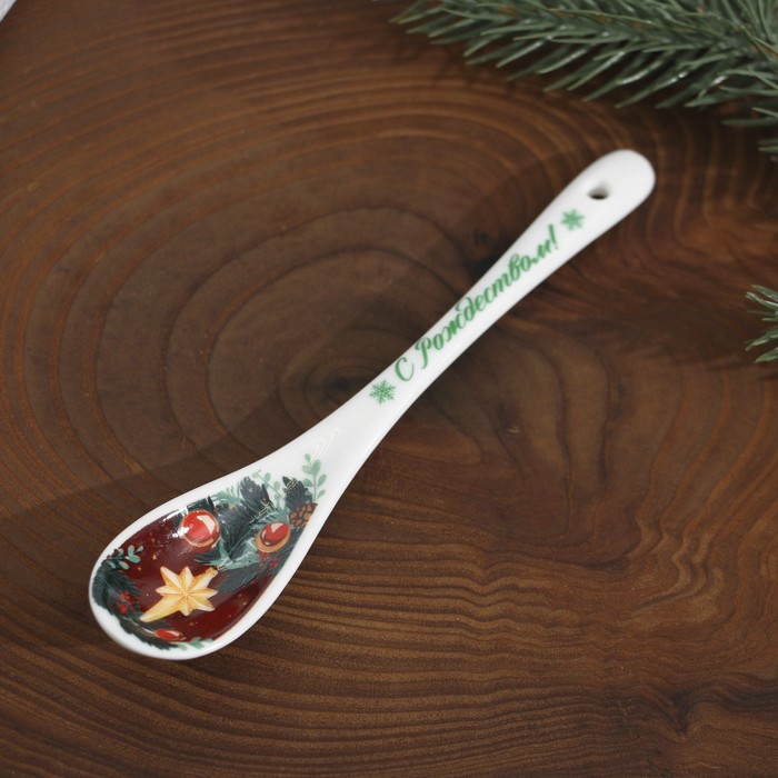 Ложка сувенирная «Звезда», 2.5 х 12.5 см, керамика
Ложка сувенирная «Звезда», 2.5 х 12.5 см, керамика