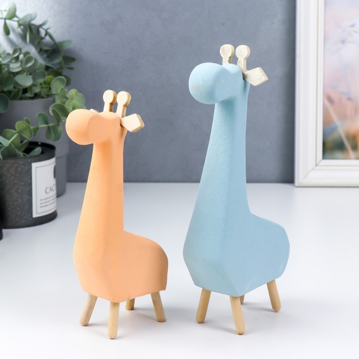 Сувенир керамика "Жирафы" набор 2 шт 20,8х5,5х9 см 17,3х5,5х9 см
Сувенир керамика "Жирафы" набор 2 шт 20,8х5,5х9 см 17,3х5,5х9 см