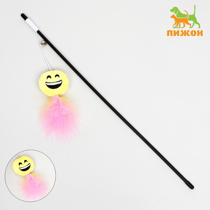 Дразнилка "Смайлики" с пером, микс эмоций
Дразнилка "Смайлики" с пером, микс эмоций