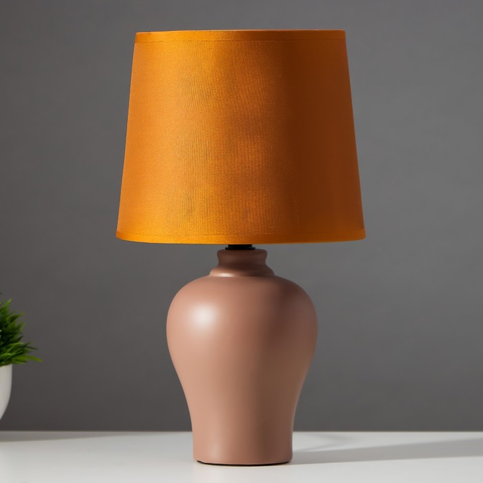Лампа настольная 16728/1TR E14 40Вт терракотовый 18х18х30 см
Лампа настольная 16728/1TR E14 40Вт терракотовый 18х18х30 см