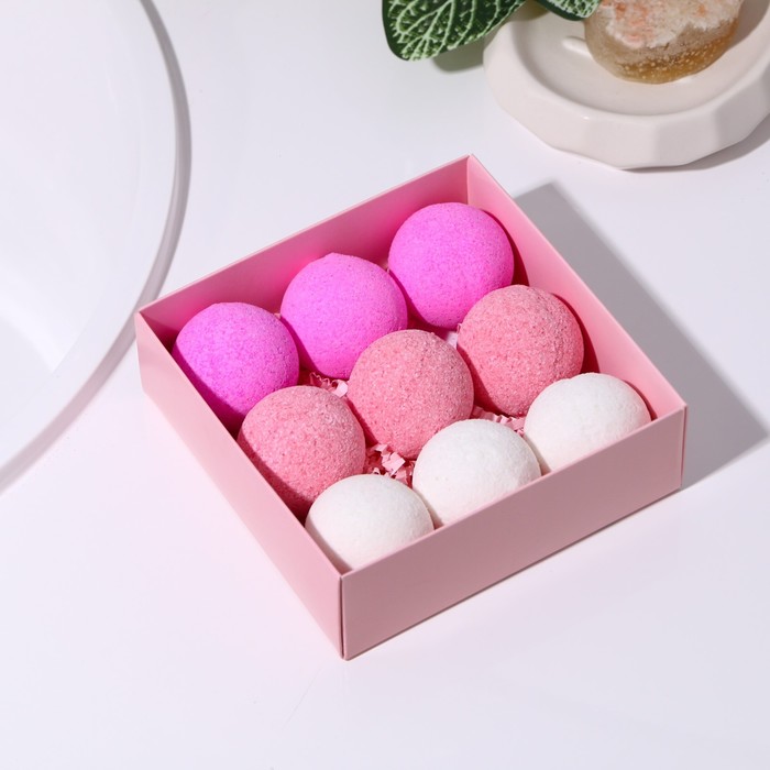 Набор бомбочек для ванны Time to relax, 9 шт х 40 г 
Набор бомбочек для ванны Time to relax, 9 шт х 40 г