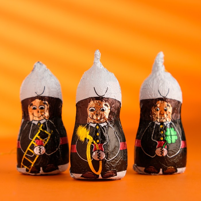 Фигурка из молочного шоколада «Трубочист», микс, 12,5 г
Фигурка из молочного шоколада «Трубочист», микс, 12,5 г