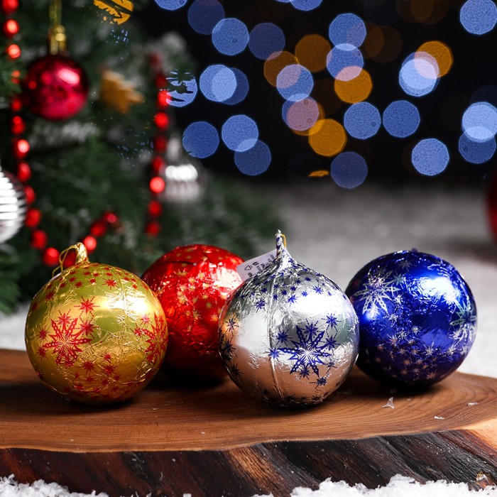 Фигурка из молочного шоколада «Шарики», микс, 40 г
Фигурка из молочного шоколада «Шарики», микс, 40 г