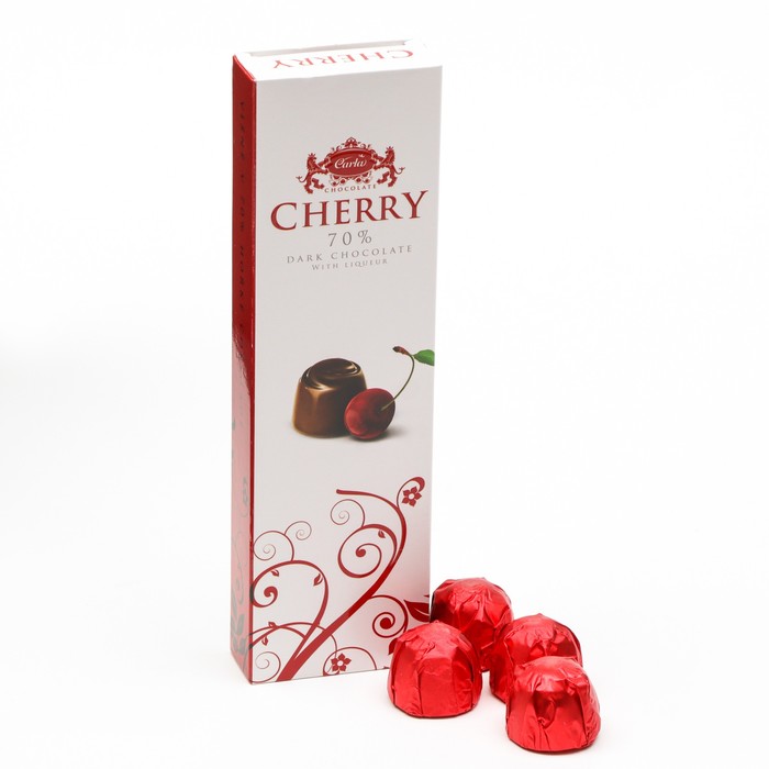 Вишня в ликере и темном шоколаде, 50 г
Вишня в ликере и темном шоколаде, 50 г