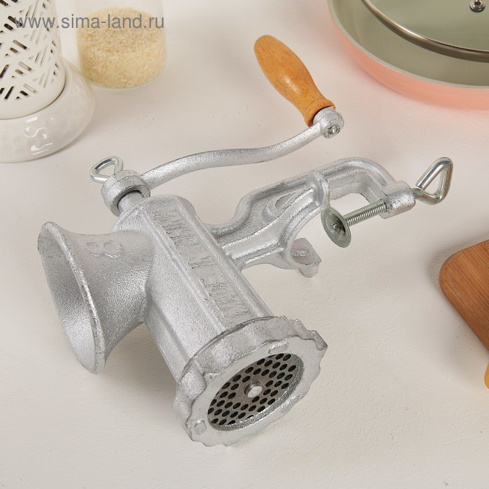 Мясорубка чугунная А-8
Мясорубка чугунная А-8