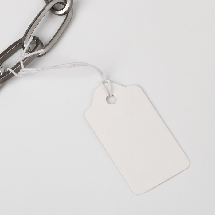 Ценник набор 100шт, цвет белый 
Ценник набор 100шт, цвет белый