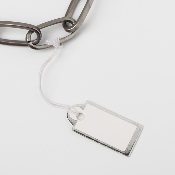 Ценник набор 100шт, рамка, цвет бело-серебряный
Ценник набор 100шт, рамка, цвет бело-серебряный