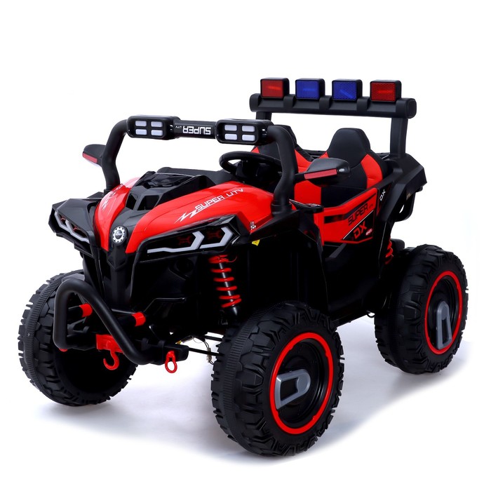 Электромобиль «Квадроцикл», 2-х местный, 4WD полный привод, кожаное сидение, цвет красный
Электромобиль «Квадроцикл», 2-х местный, 4WD полный привод, кожаное сидение, цвет красный