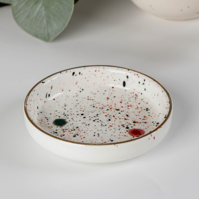 Соусник «Алиса», d=9,8 см, цвет белый 
Соусник «Алиса», d=9,8 см, цвет белый