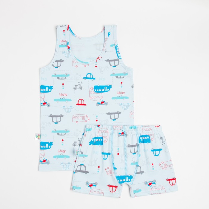 Комплект для мальчика (майка, трусы-боксеры), цвет голубой, рост 98-104 см (28)
Комплект для мальчика (майка, трусы-боксеры), цвет голубой, рост 98-104 см (28)