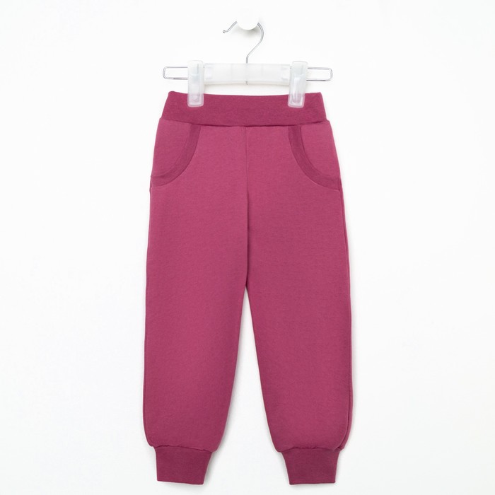 Брюки для девочки, цвет фиолетовый, рост 110-116
Брюки для девочки, цвет фиолетовый, рост 110-116