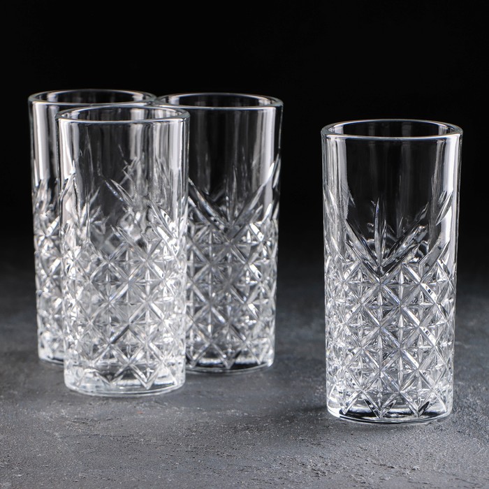 Набор станаков Timeless, 295 мл, 4 шт
Набор станаков Timeless, 295 мл, 4 шт