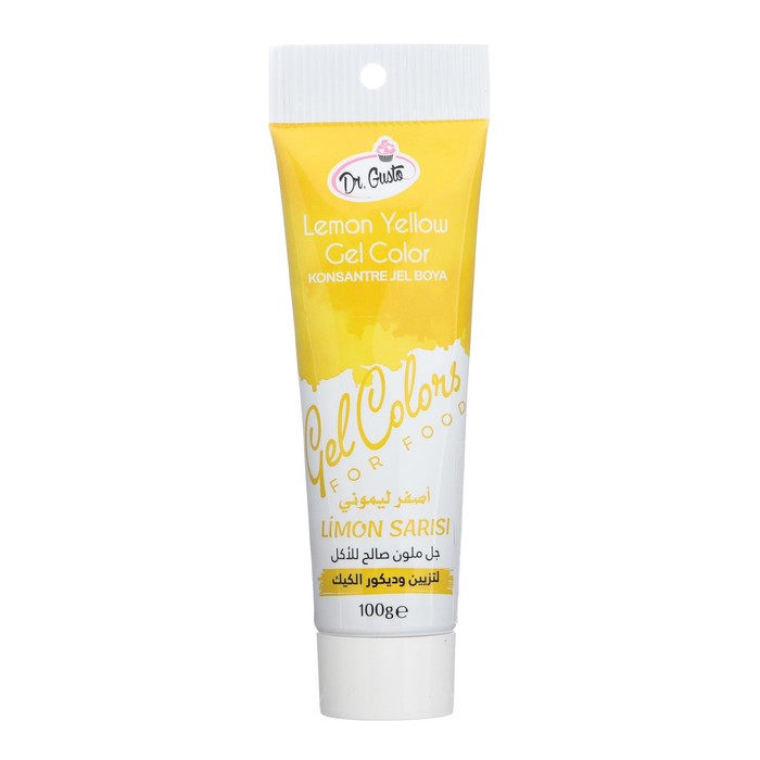 Гелевый водорастворимый краситель "Dr.Gusto", цвет желтый лимон, 100 мл
Гелевый водорастворимый краситель "Dr.Gusto", цвет желтый лимон, 100 мл