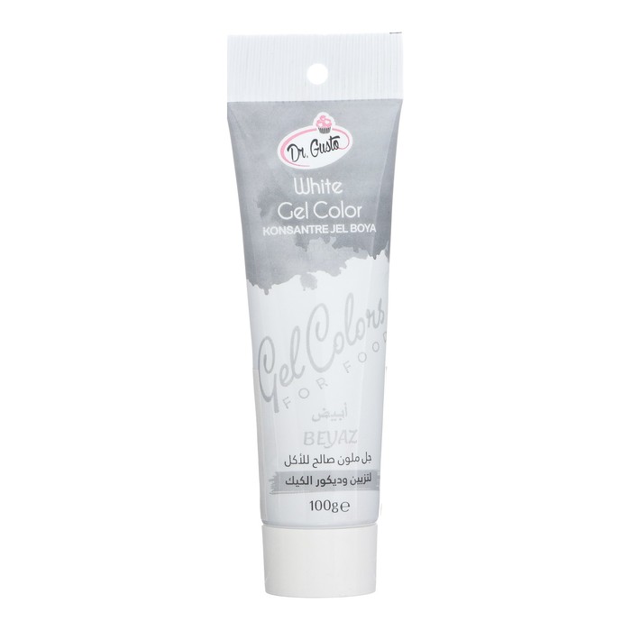Гелевый водорастворимый краситель "Dr.Gusto", цвет белый, 100 мл
Гелевый водорастворимый краситель "Dr.Gusto", цвет белый, 100 мл