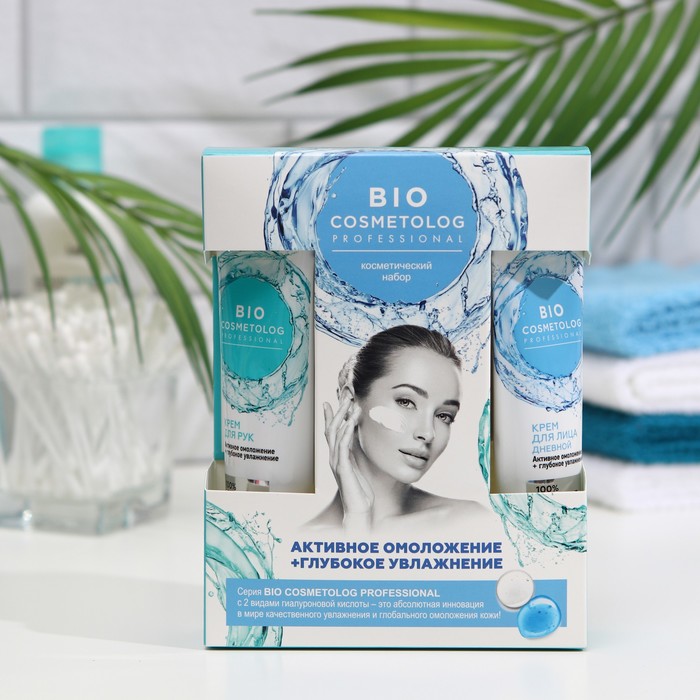 Набор косметический Bio Cosmetolog Professional: крем для лица, 45 мл + крем для рук, 45 мл
Набор косметический Bio Cosmetolog Professional: крем для лица, 45 мл + крем для рук, 45 мл