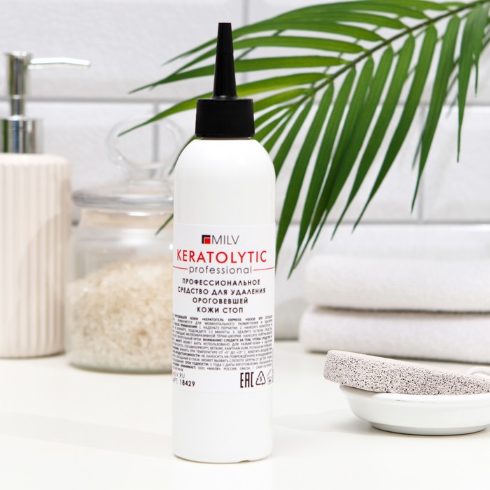 Кератогель для ног MILV Express Professional, 200 мл
Кератогель для ног MILV Express Professional, 200 мл