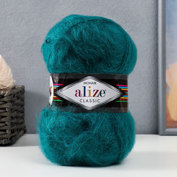 Пряжа "Mohair classic" 25% мохер, 24% шерсть, 51% акрил 200м/100гр (507)
Пряжа "Mohair classic" 25% мохер, 24% шерсть, 51% акрил 200м/100гр (507)