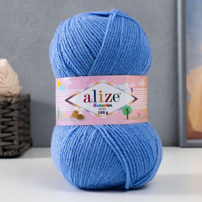 Пряжа "Sekerim Bebe" 100% акрил 320м/100гр (112)
Пряжа "Sekerim Bebe" 100% акрил 320м/100гр (112)