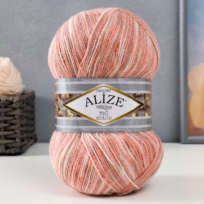 Пряжа "Superlana tig color" 25% шерсть, 75% акрил 570м/100 гр (51855)
Пряжа "Superlana tig color" 25% шерсть, 75% акрил 570м/100 гр (51855)