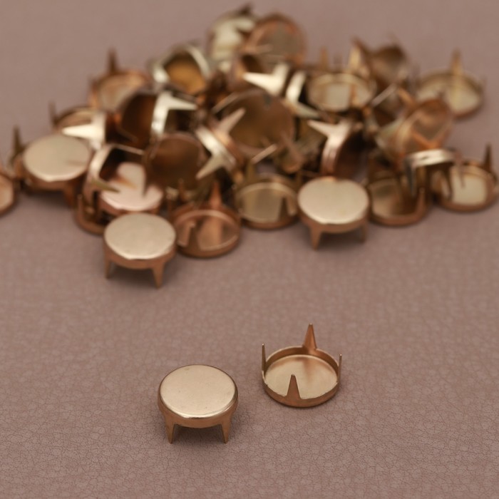 Хольнитен «Круг», d = 10 мм, 4 крепления, 50 шт, цвет золотой
Хольнитен «Круг», d = 10 мм, 4 крепления, 50 шт, цвет золотой