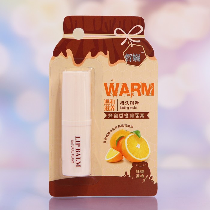 Губная помада гигиеническая, с экстрактом апельсина
Губная помада гигиеническая, с экстрактом апельсина