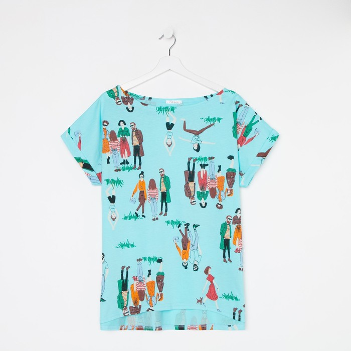 Футболка женская, цвет сиреневый, размер 56
Футболка женская, цвет сиреневый, размер 56