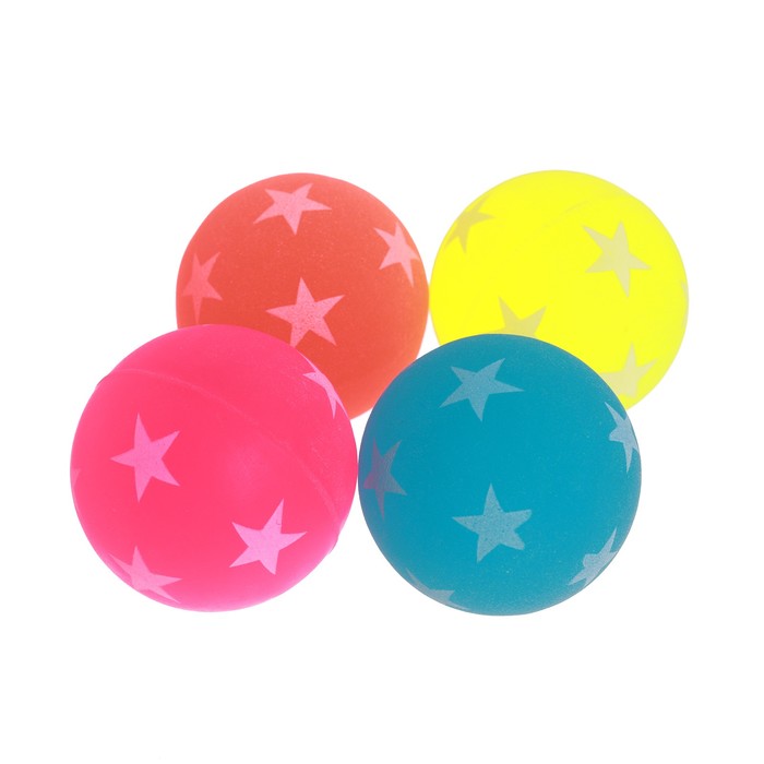Мяч каучуковый «Звёзды» набор 4 шт.
Мяч каучуковый «Звёзды» набор 4 шт.
