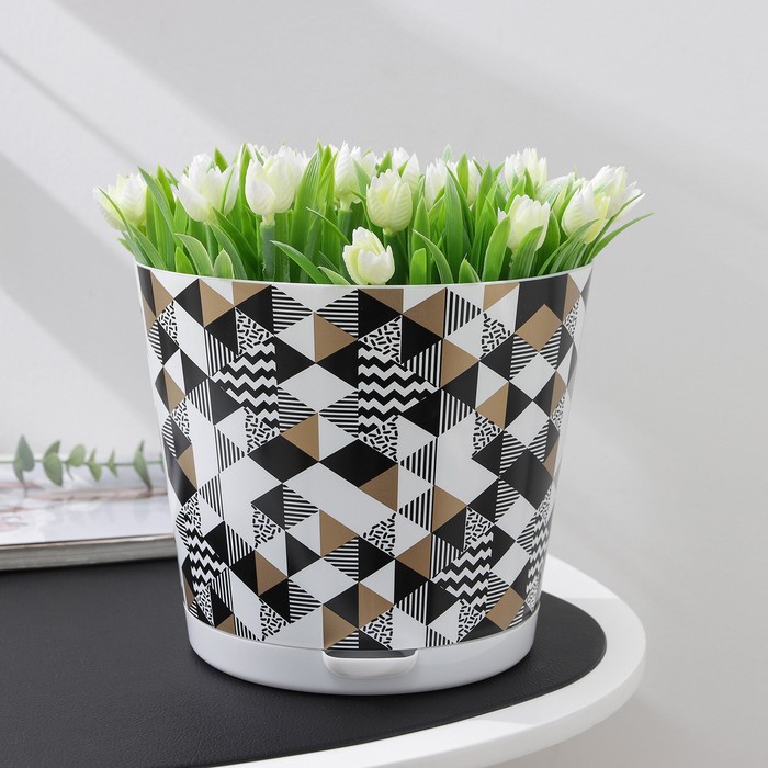 Кашпо для цветов с прикорневым поливом Oregano, 4 л, d=20 cм, цвет белый
Кашпо для цветов с прикорневым поливом Oregano, 4 л, d=20 cм, цвет белый