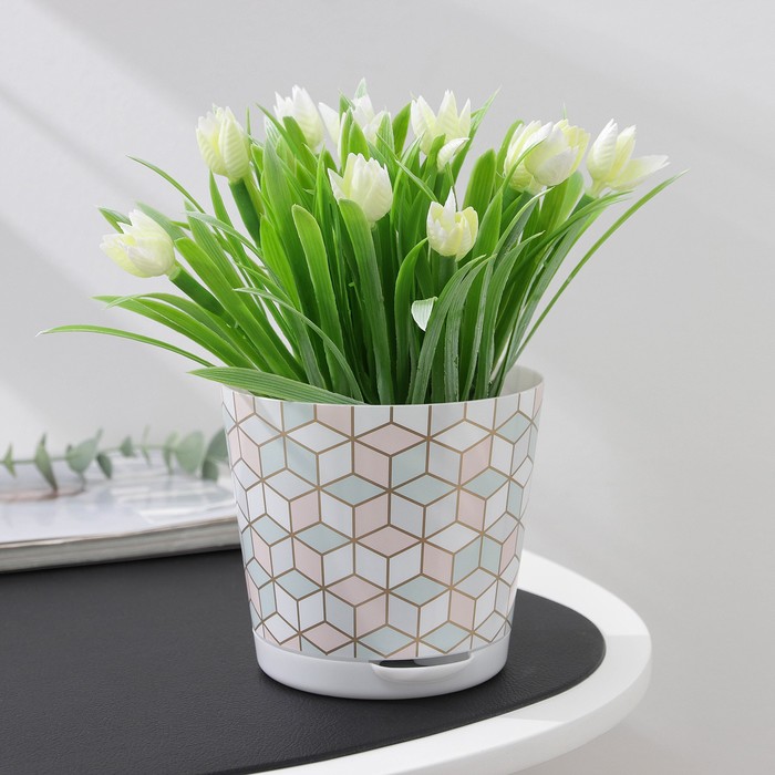 Кашпо для цветов с прикорневым поливом Oregano, 750 мл, d=12 cм, цвет белый
Кашпо для цветов с прикорневым поливом Oregano, 750 мл, d=12 cм, цвет белый