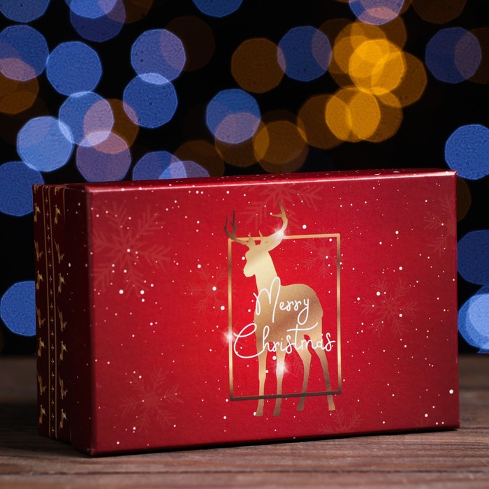 Подарочная коробка "Золотой", 15 х 9,5 х 6 см
Подарочная коробка "Золотой", 15 х 9,5 х 6 см