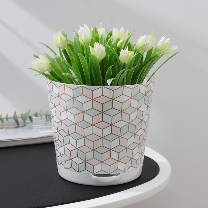 Кашпо для цветов с прикорневым поливом Oregano, 2 л, d=16 cм, цвет белый
Кашпо для цветов с прикорневым поливом Oregano, 2 л, d=16 cм, цвет белый