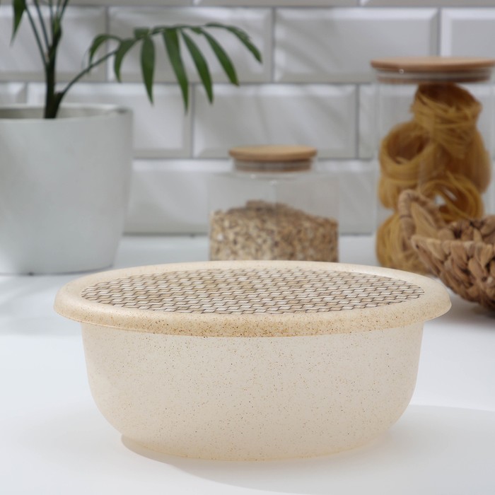 Миска с крышкой, Palermo, 3,2 л, с декором
Миска с крышкой, Palermo, 3,2 л, с декором