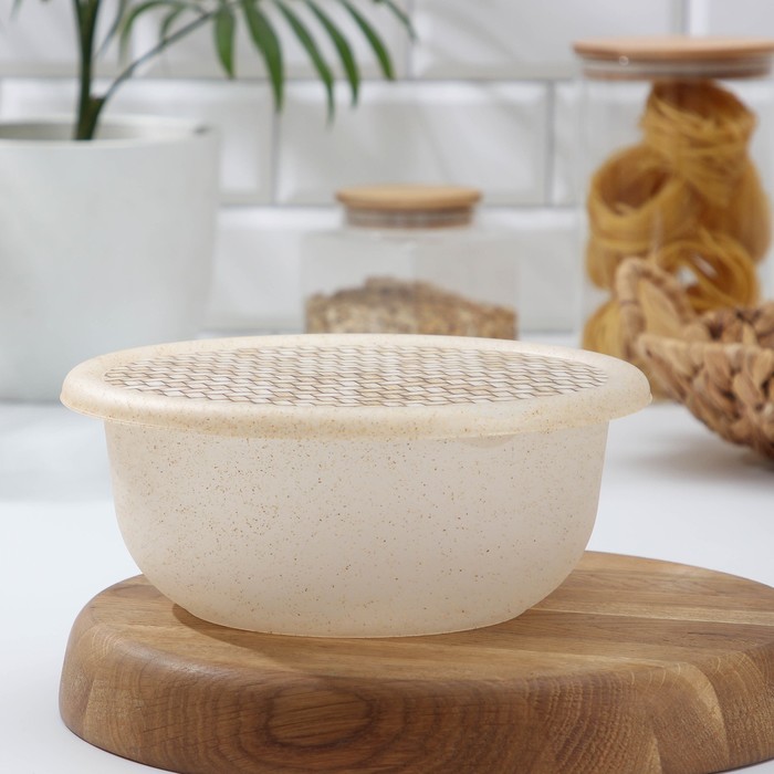 Миска с крышкой, Palermo, 2,1 л, с декором
Миска с крышкой, Palermo, 2,1 л, с декором