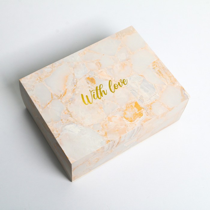 Коробка складная «Текстуры», 20 × 15 × 8 см
Коробка складная «Текстуры», 20 × 15 × 8 см