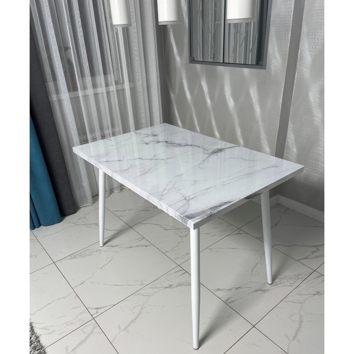 Обеденный стол «Конус 2», 1100(1500) × 700 × 750 мм, оптивайт, цвет белый мрамор
Обеденный стол «Конус 2», 1100(1500) × 700 × 750 мм, оптивайт, цвет белый мрамор