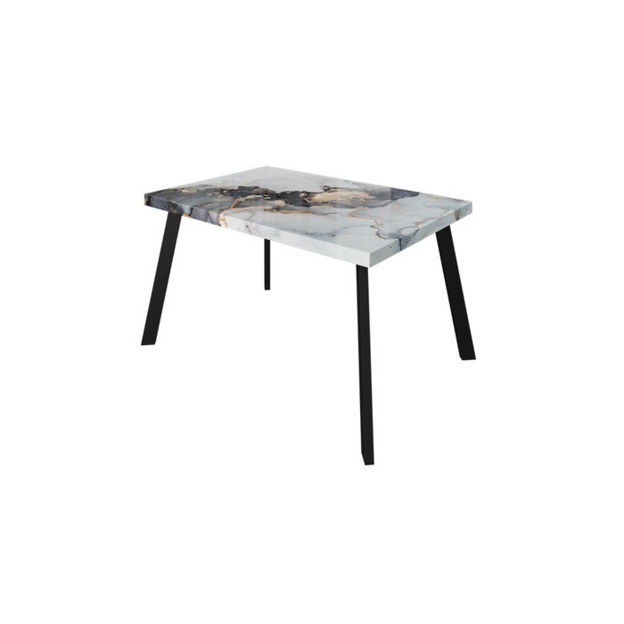 Обеденный стол 3D, 1200 × 800 × 750 мм, опора прямая чёрная, цвет серый кварц
Обеденный стол 3D, 1200 × 800 × 750 мм, опора прямая чёрная, цвет серый кварц